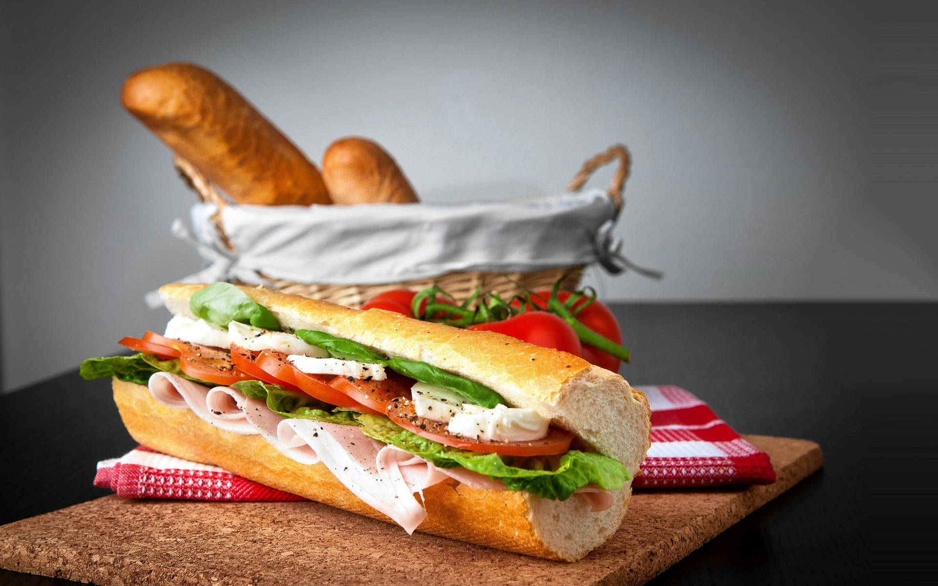 Footlong Sandwich Background