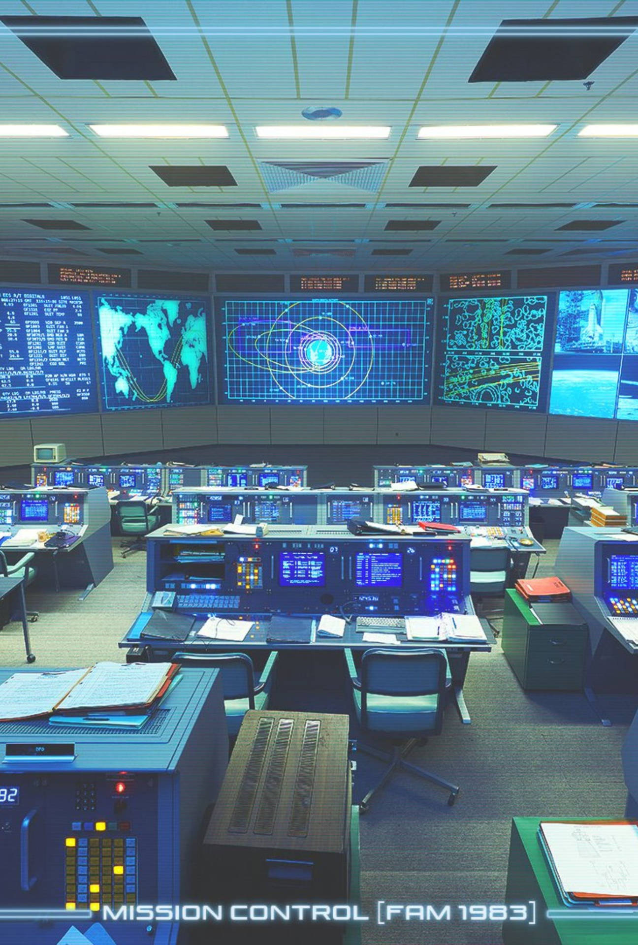 For All Mankind 1983 Mission Control