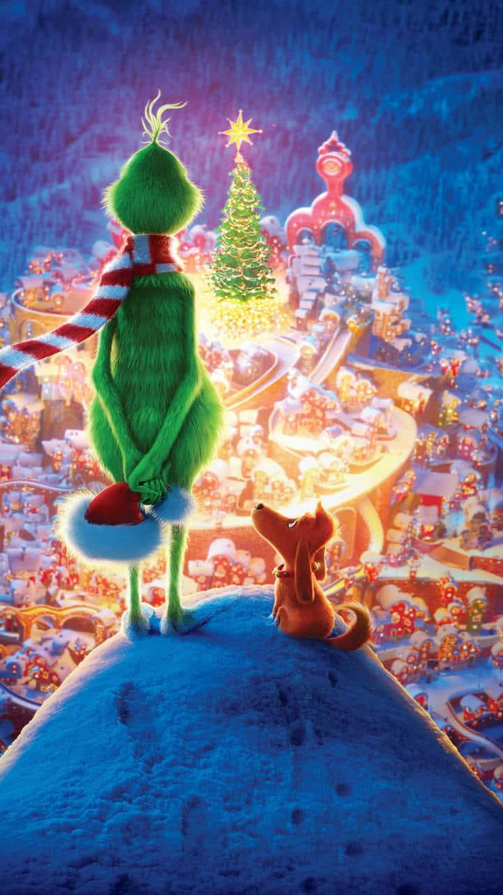 For All The Bah Humbugs This Christmas, Join The Grinch Background