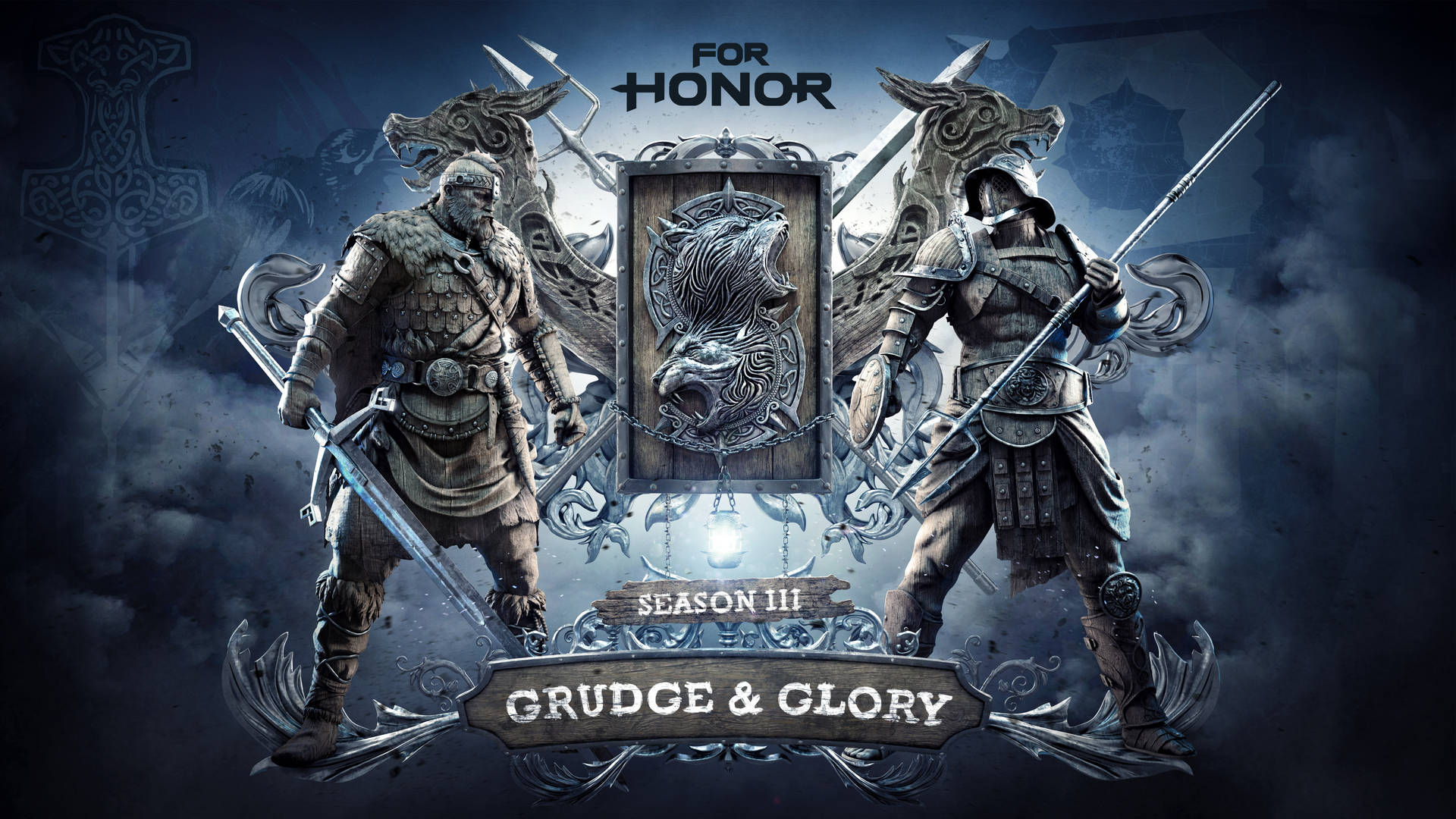 For Honor 4k Season 3 Logo Background