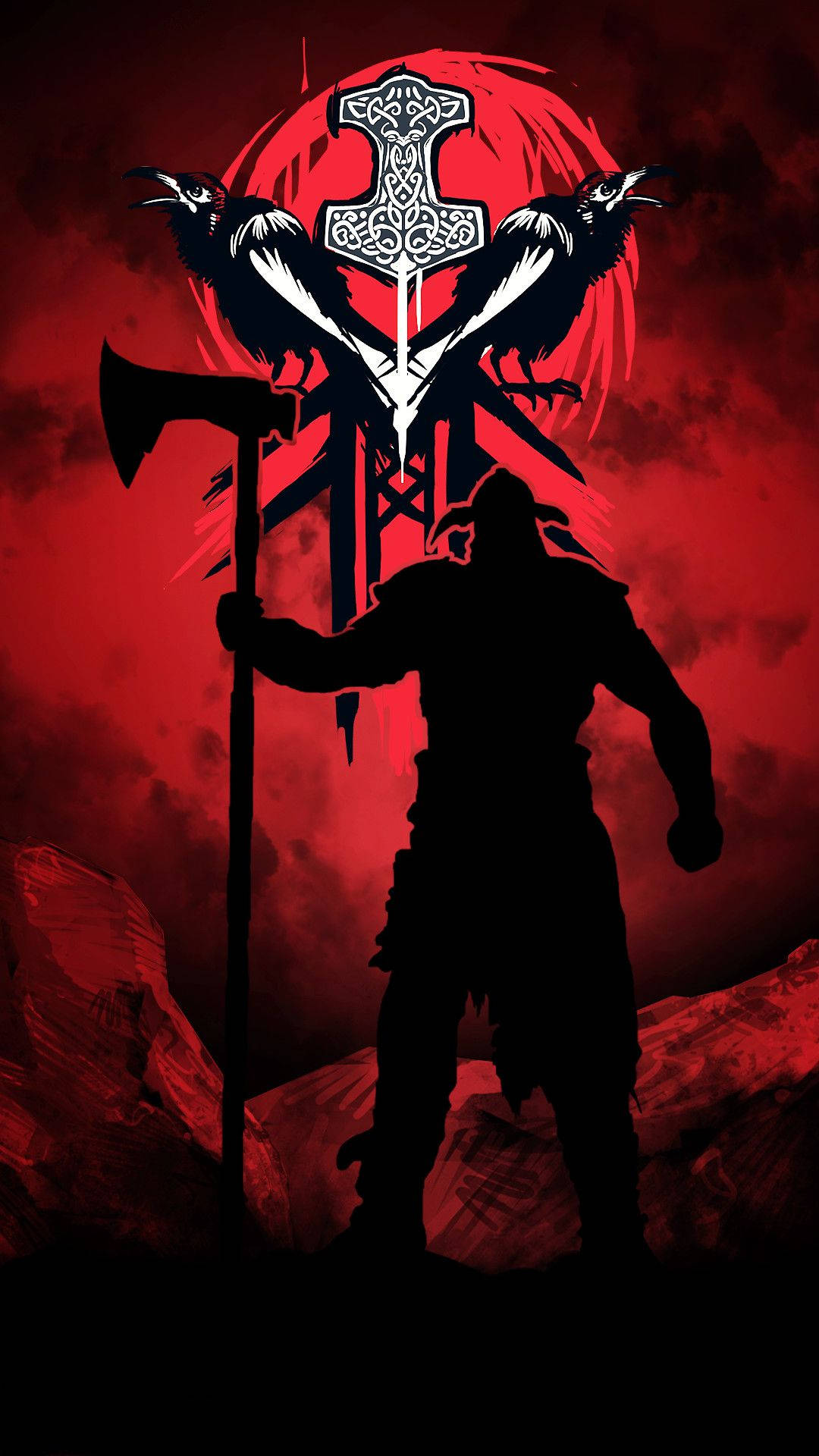For Honor Red Raider Art Background
