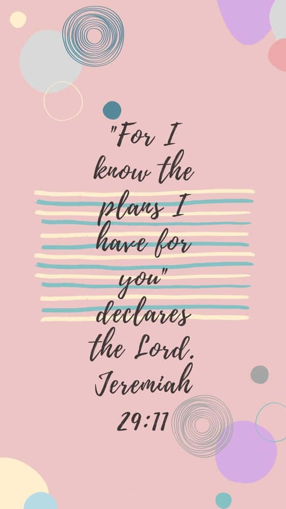 For I Know The Plans I Have For You, The Lord Jeremiah 21
