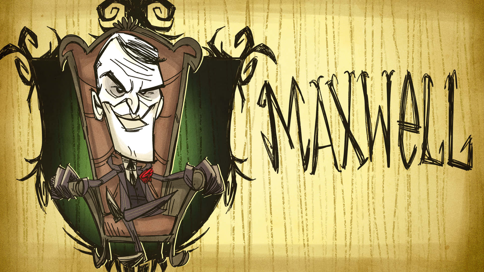 Forage For Survival In The Forest In Don't Starve Background