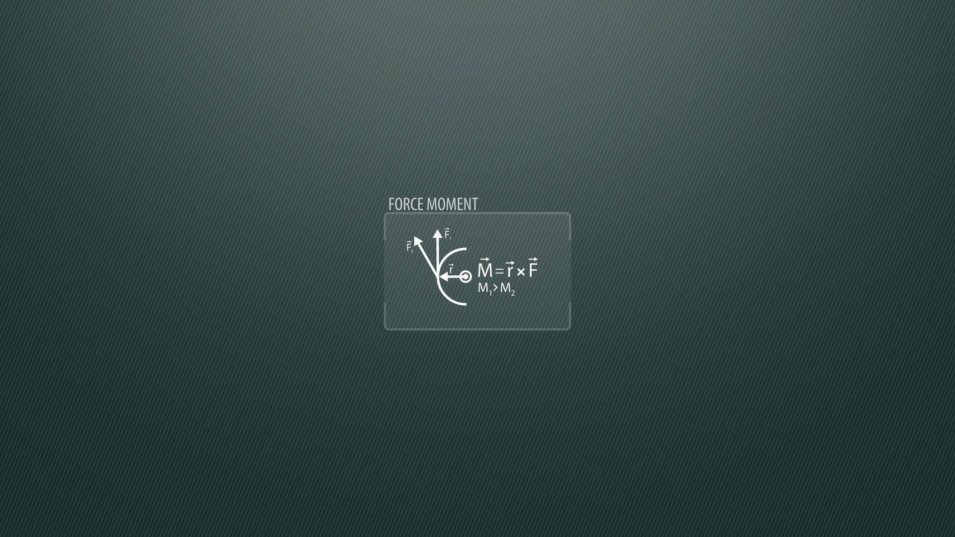 Force Moment Physics Equation Background