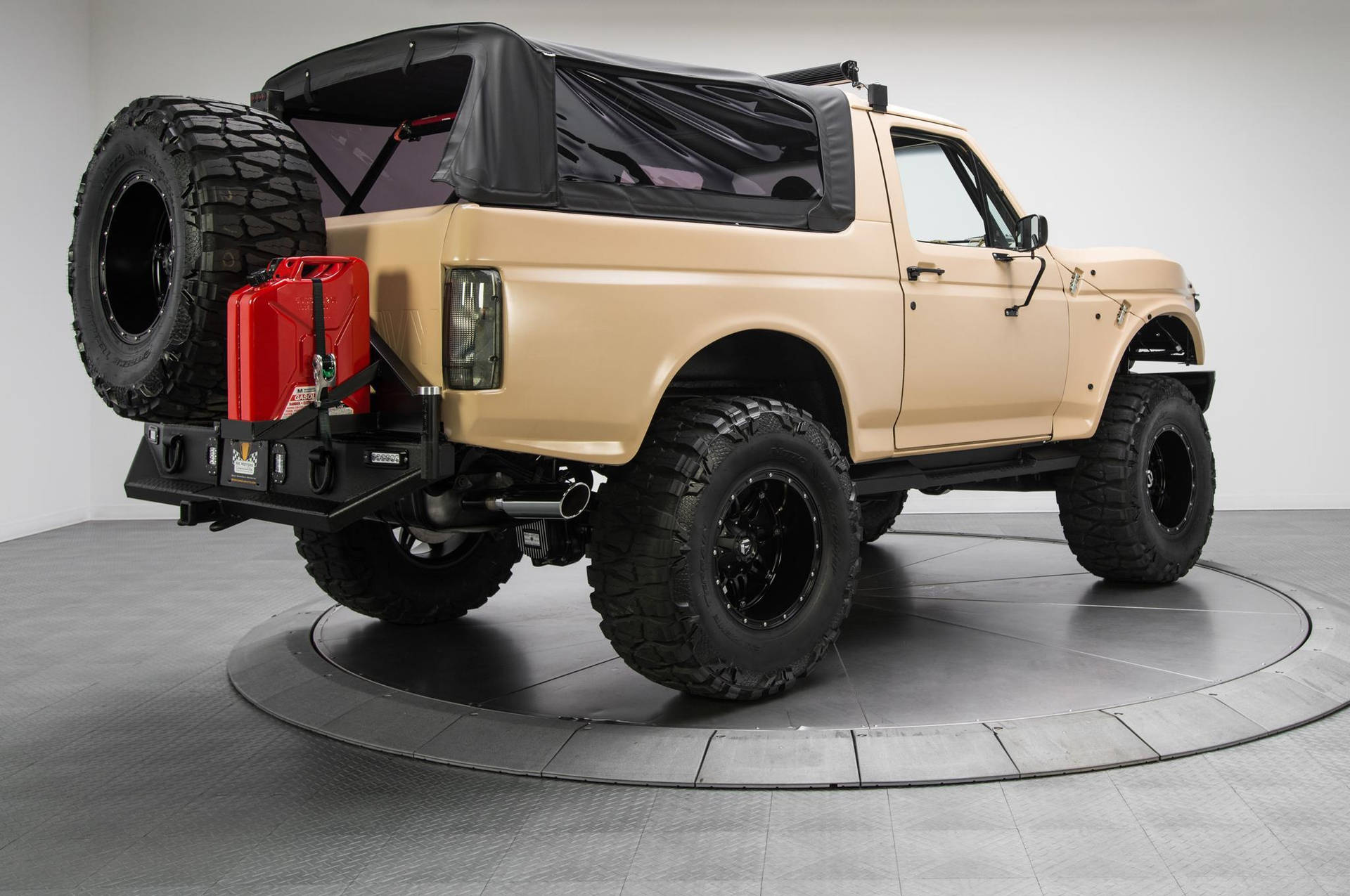 Ford Bronco In Showroom