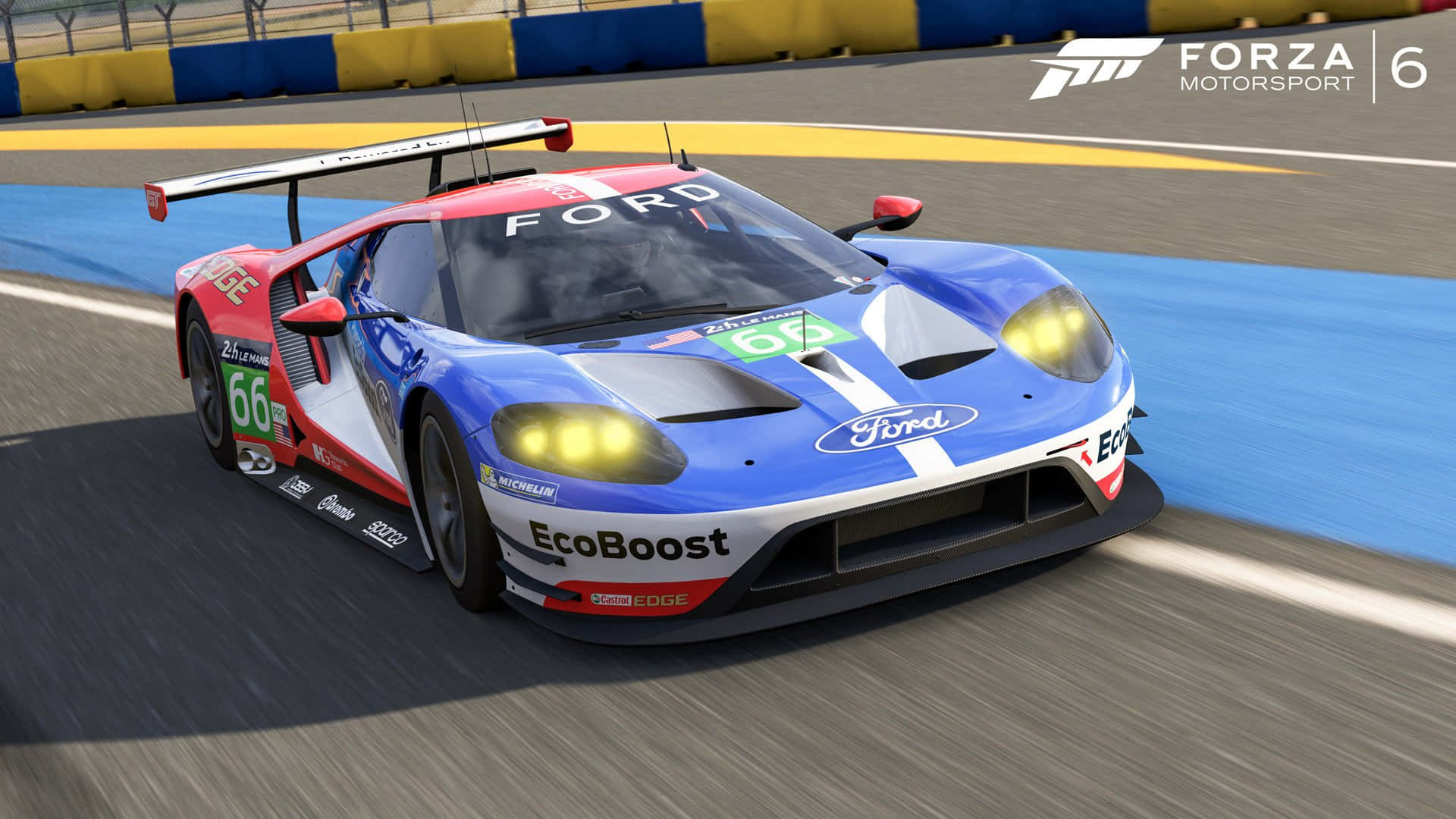 Ford Gt Racing Game Background