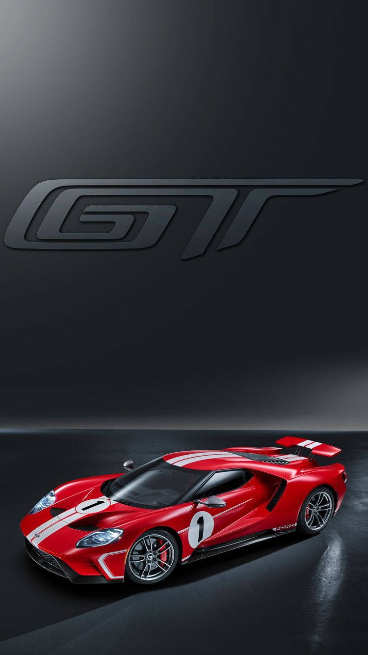 Ford Iphone Race Car 1 Background