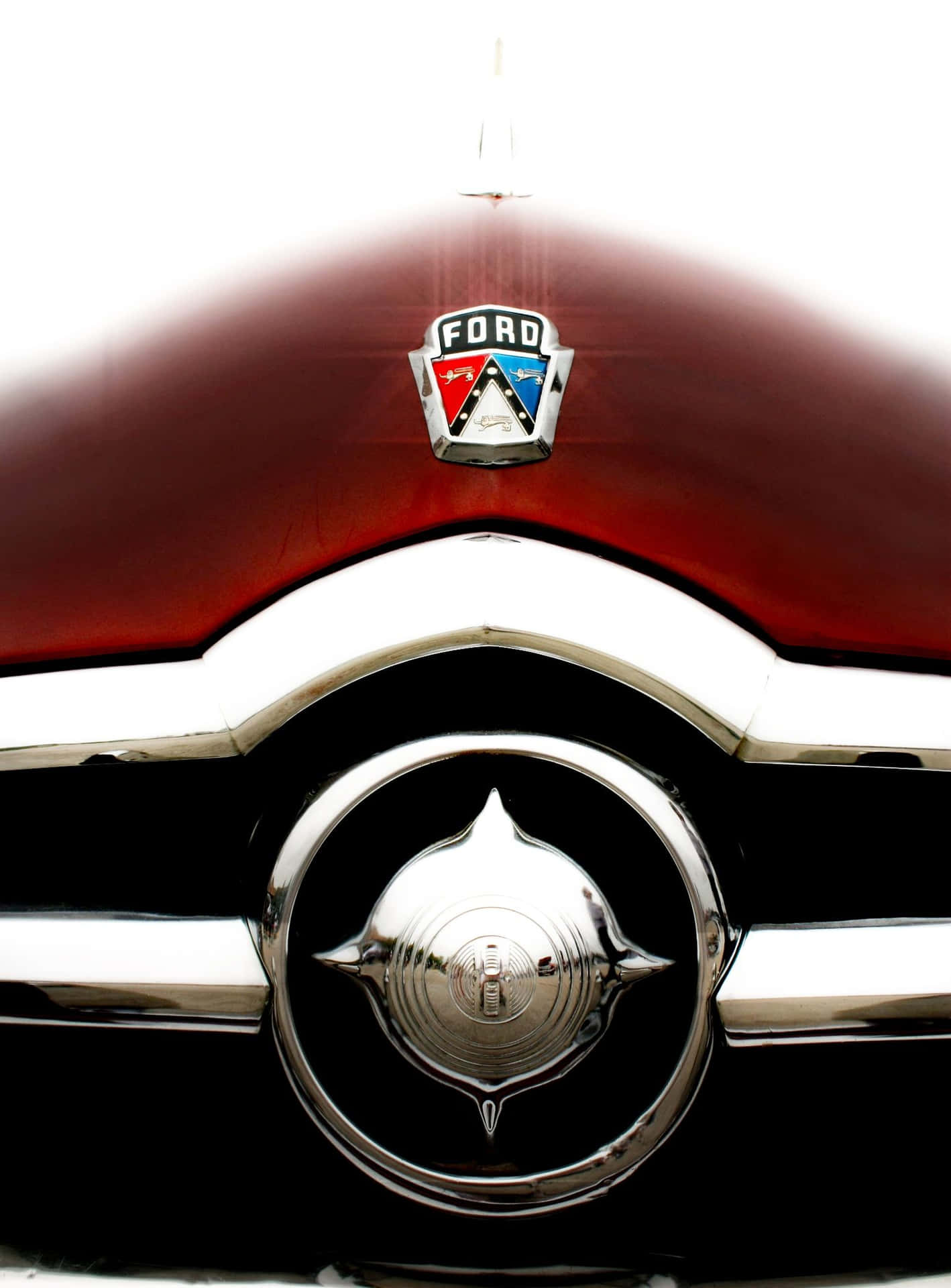 Ford Logo On Stunning Gradient Background Background