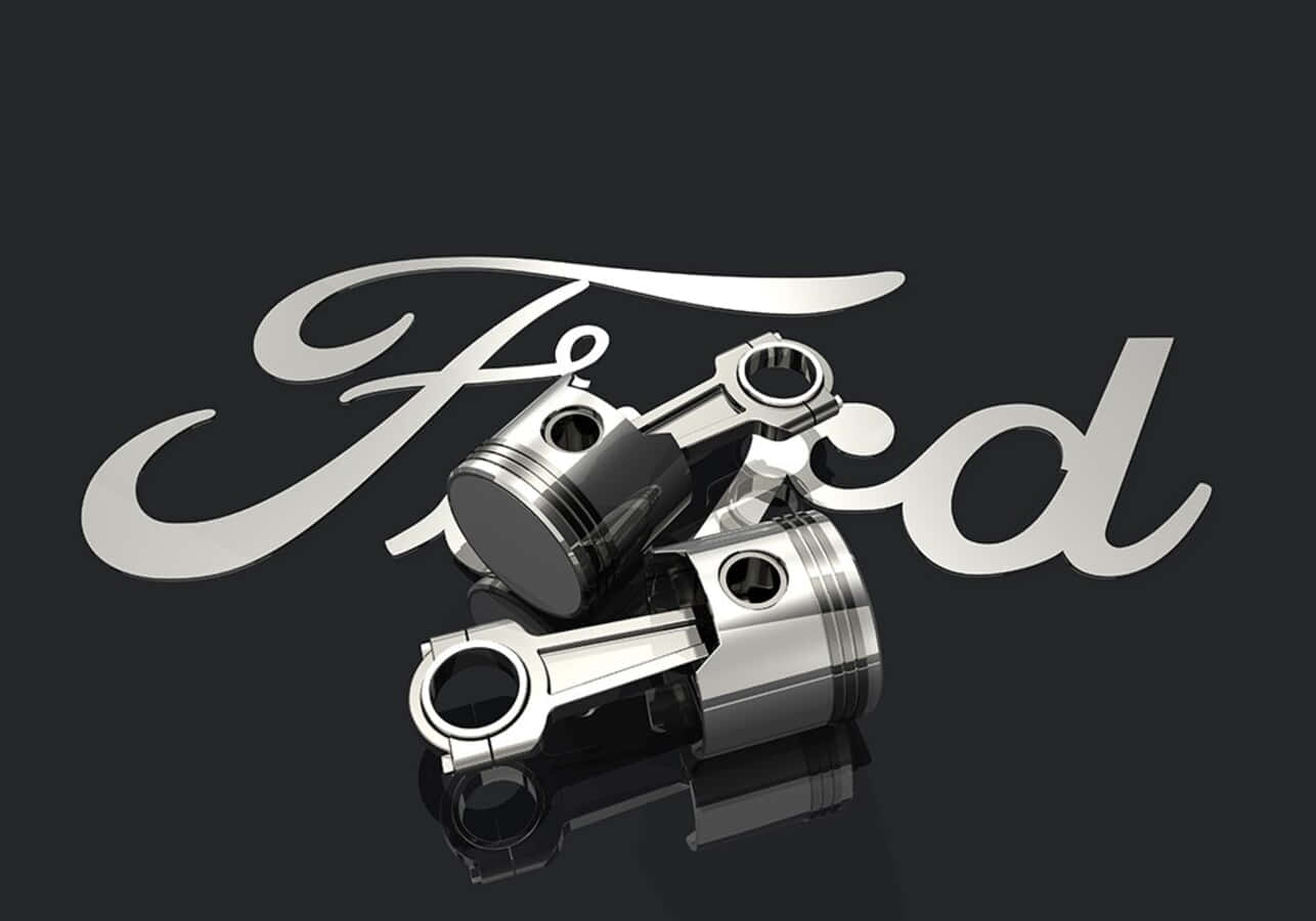 Ford Motor Company Emblem Background