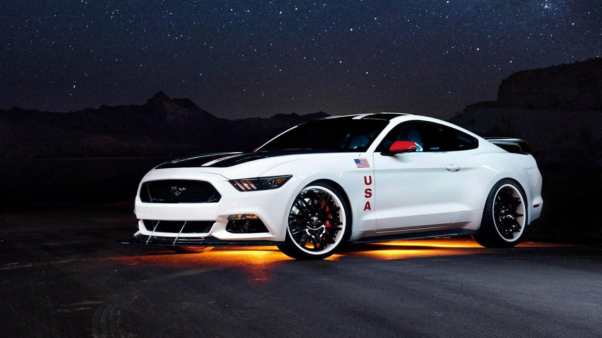 Ford Mustang Apollo Edition Background