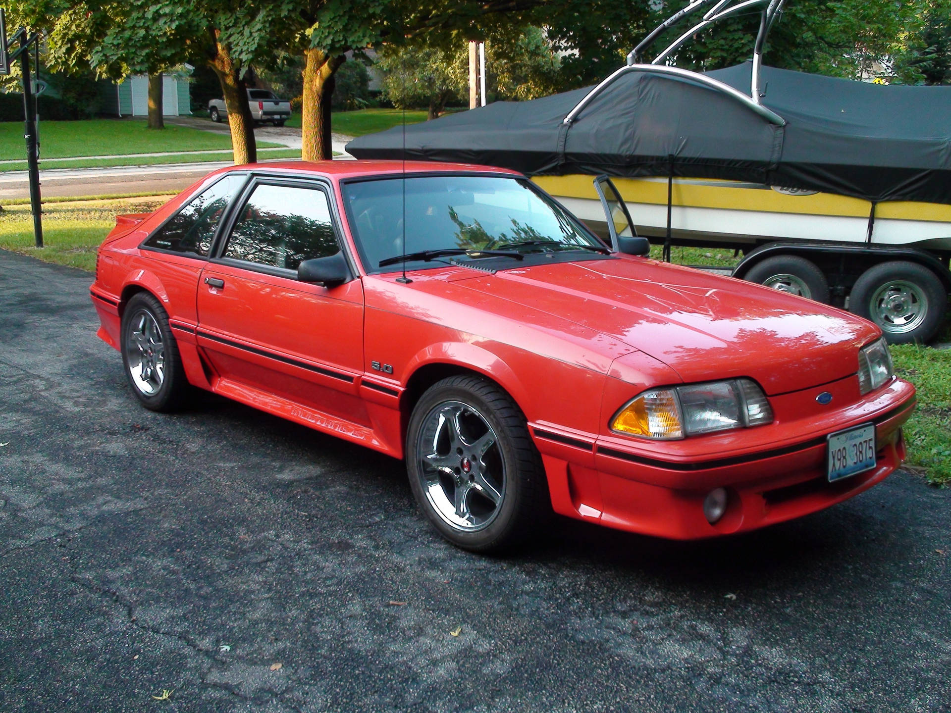 Ford Mustang Foxbody Background