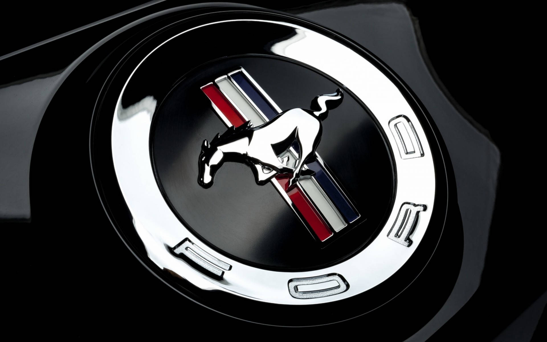 Ford Mustang Hd Polished Logo