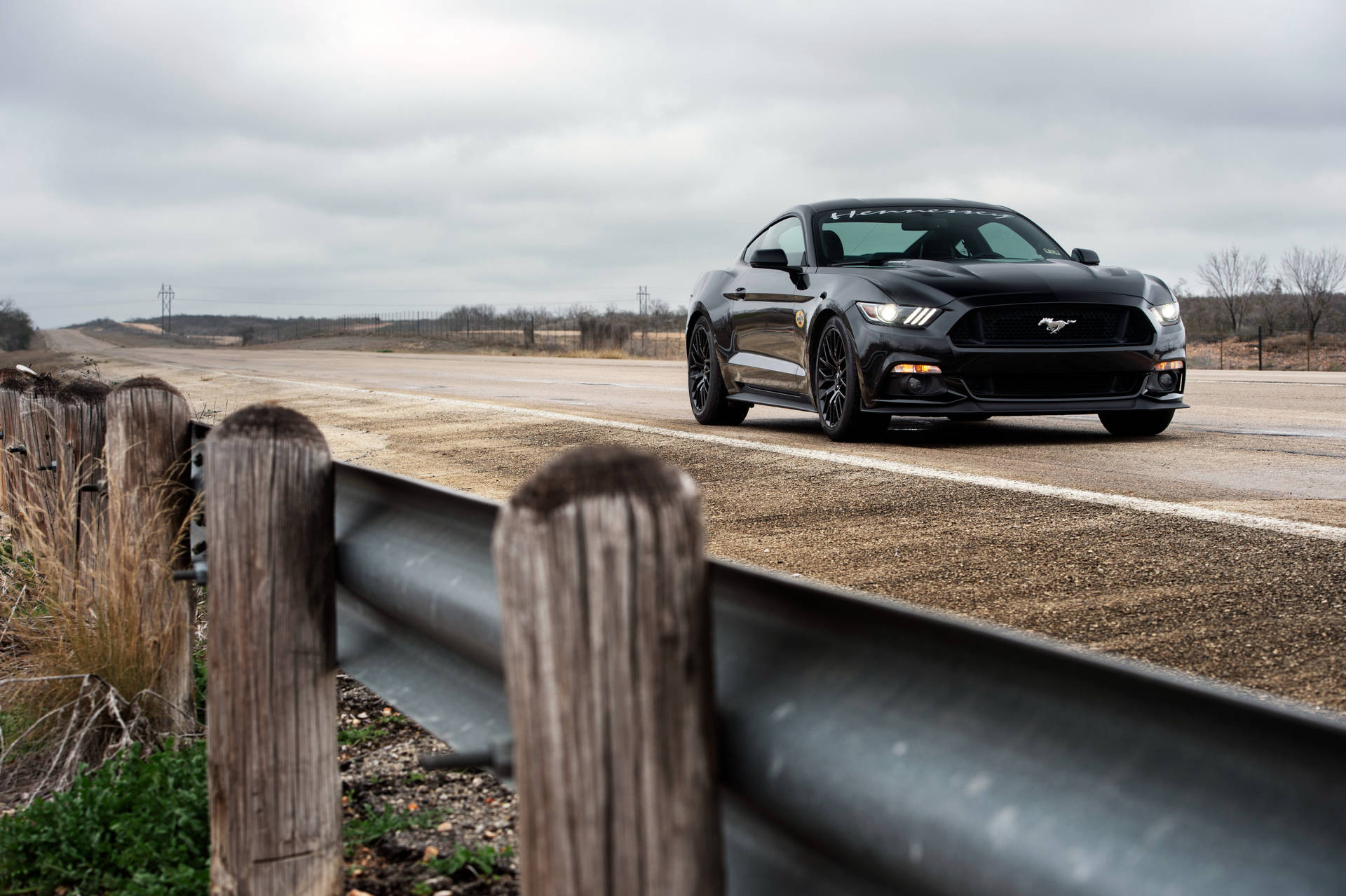Ford Mustang Hennessey Background
