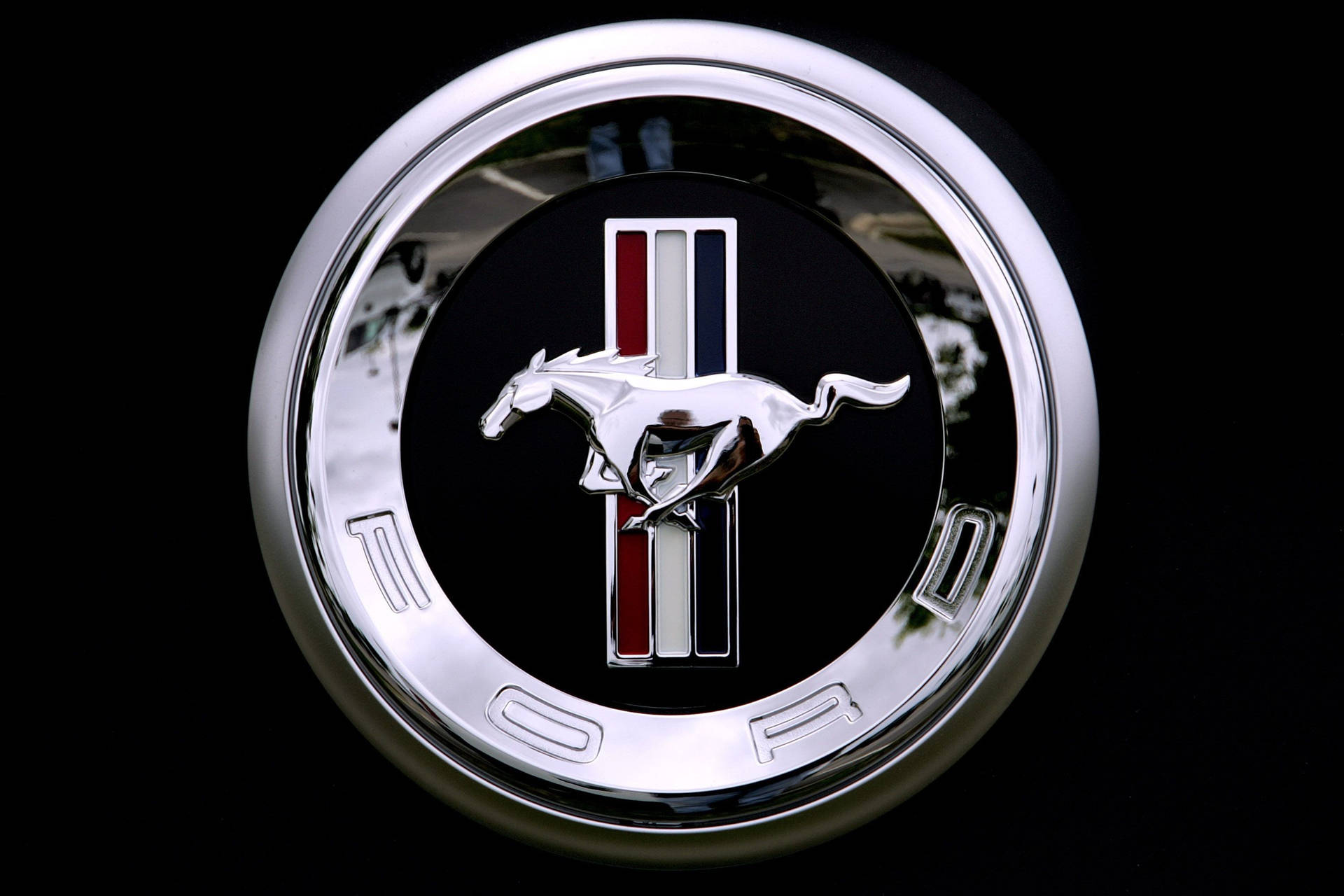 Ford Mustang Logo Background