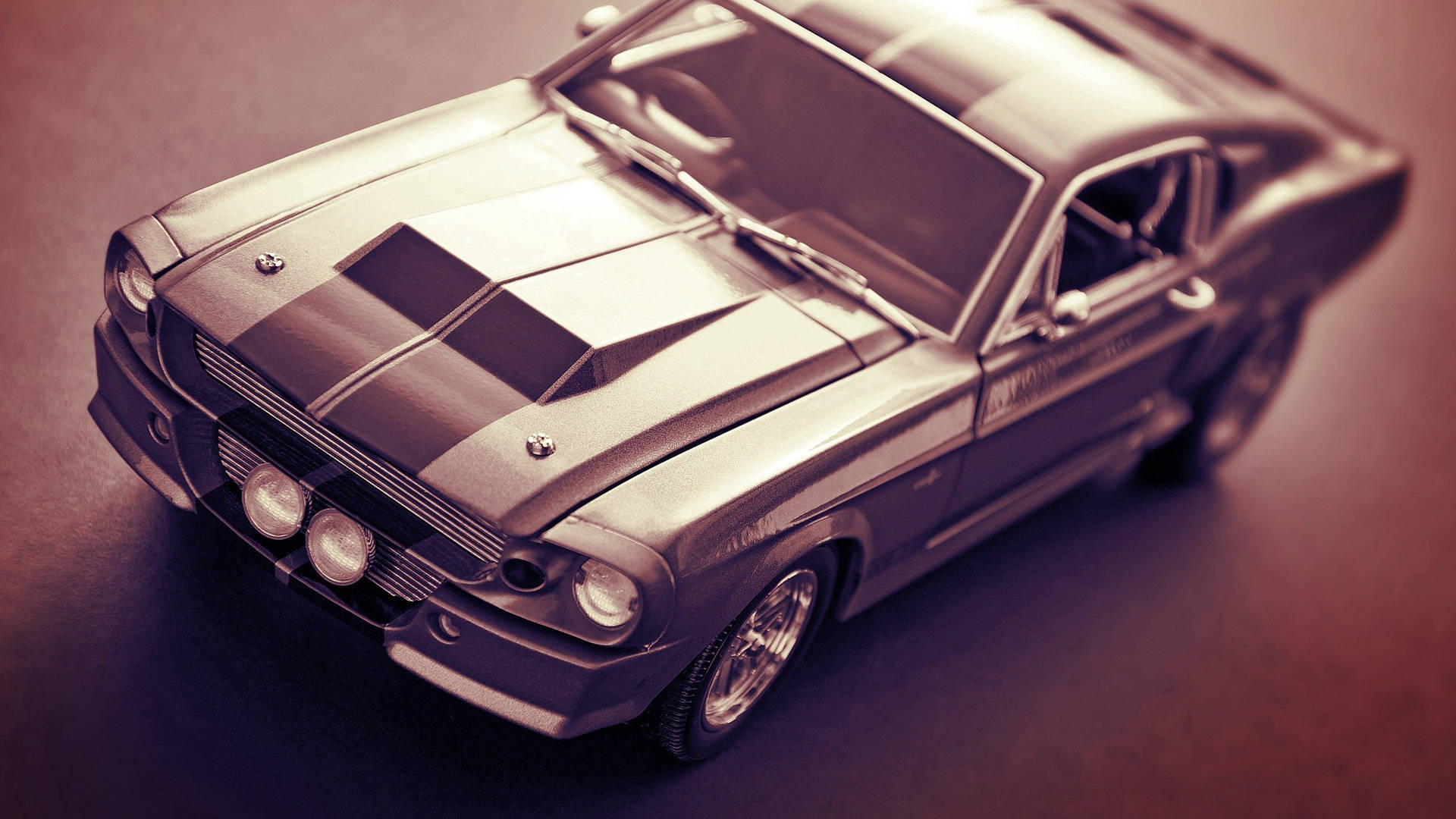 Ford Mustang Sepia Background