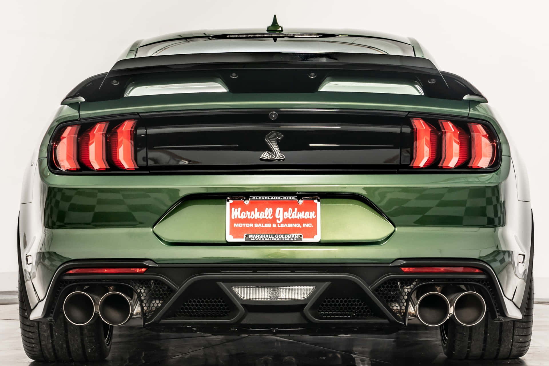 Ford Mustang Shelby G T500 Rear View