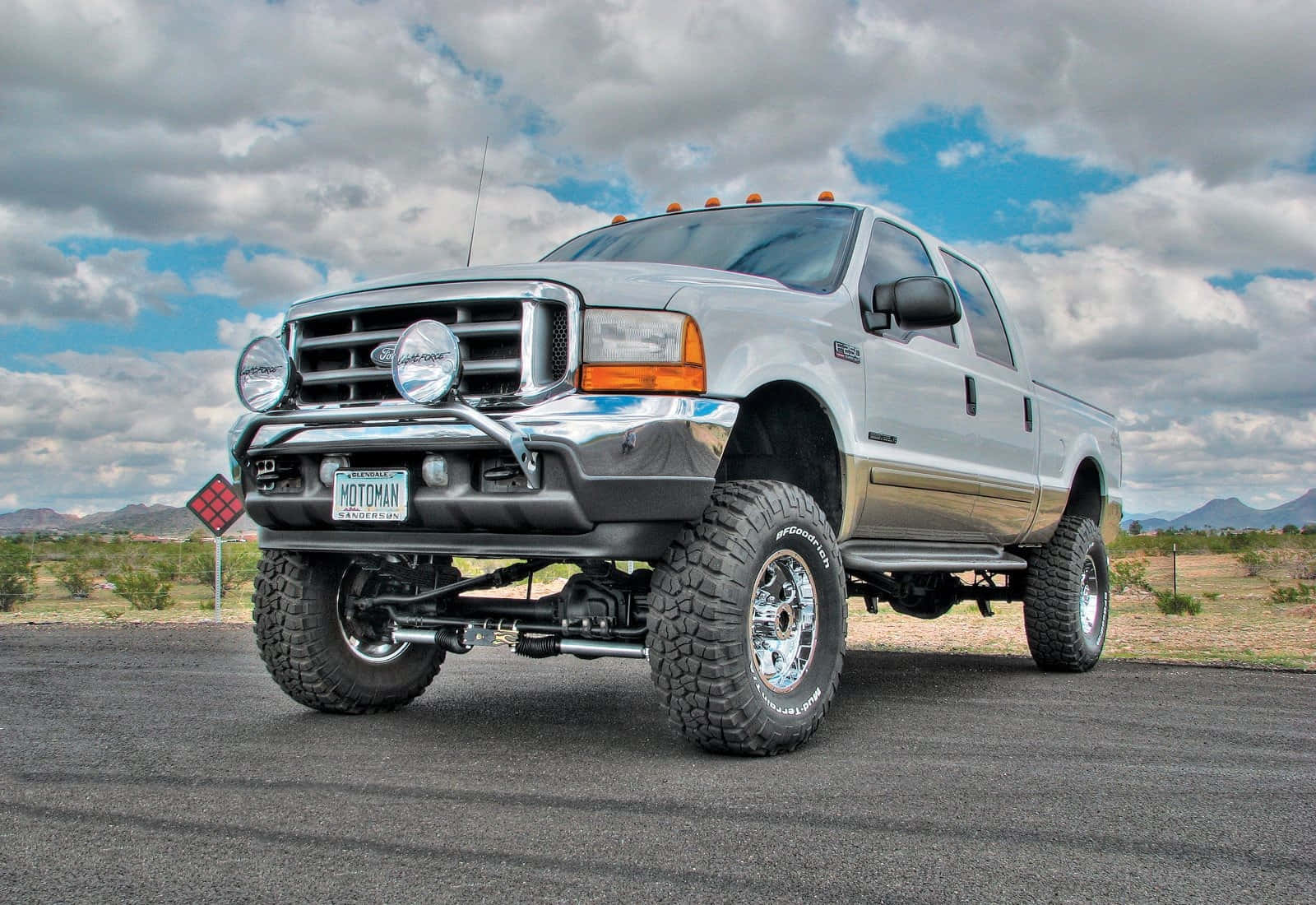 Ford Powerstroke - Power And Dependability In A Tidy Package Background