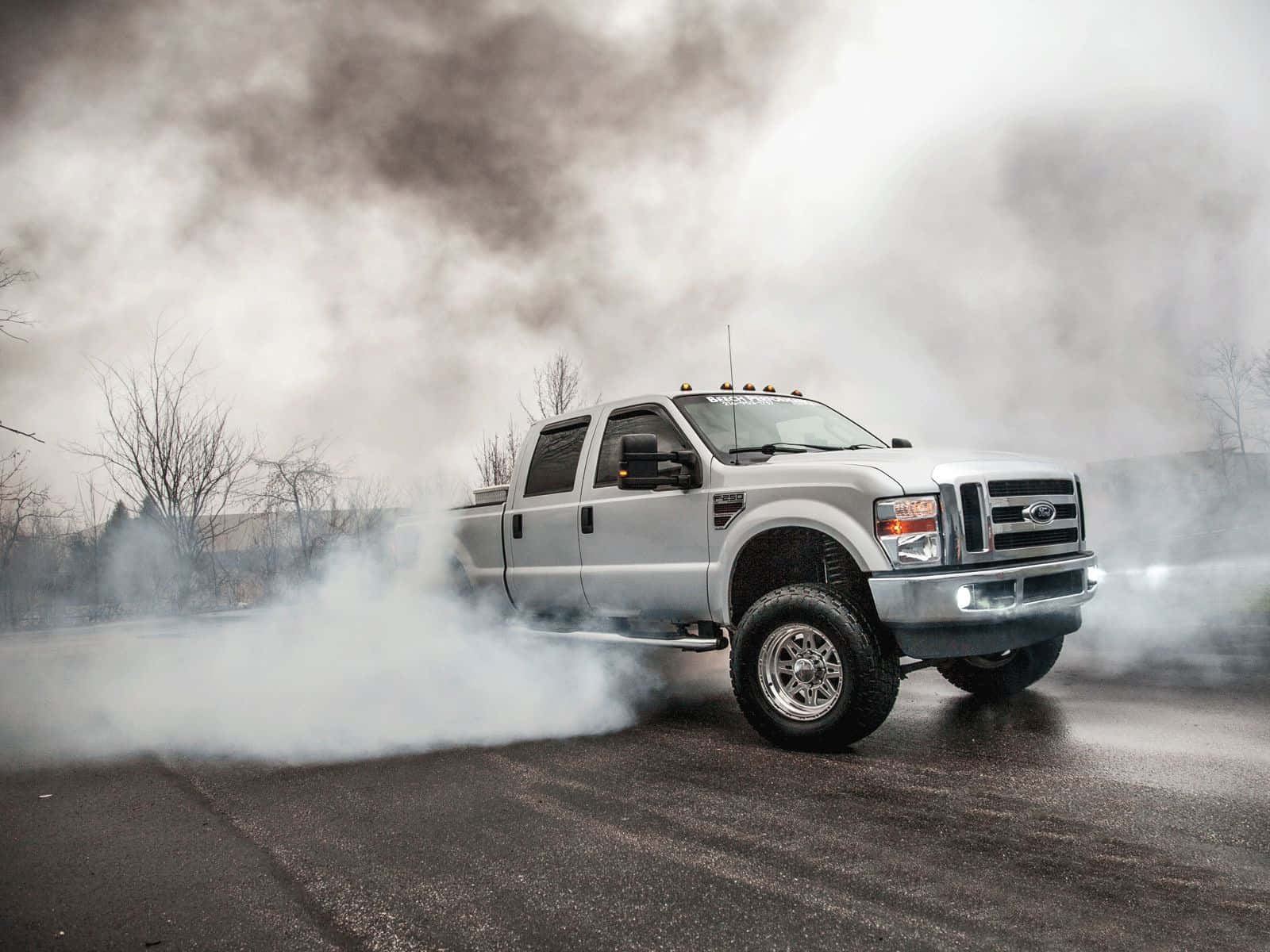 Ford Powerstroke: The Ultimate Diesel Pickup Background