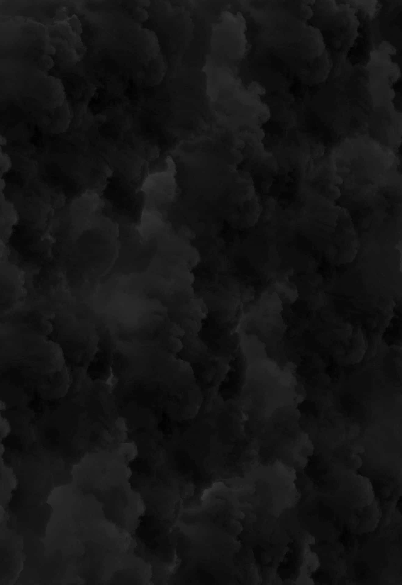 Foreboding Black Clouds Background