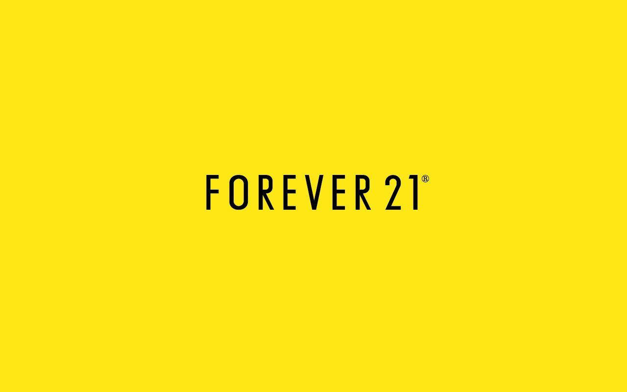 Forever 21 Fashion Brand Logo Background