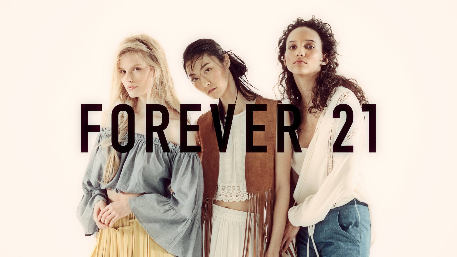 Forever 21 Fashion Models Background