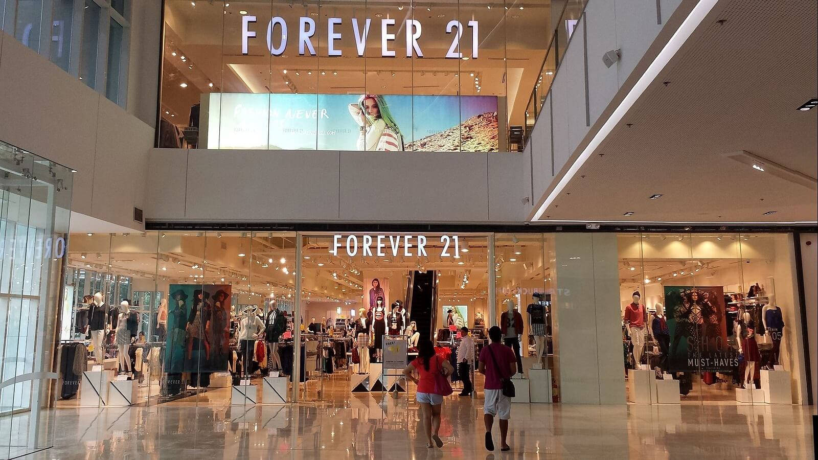 Forever 21 Inside The Mall Background