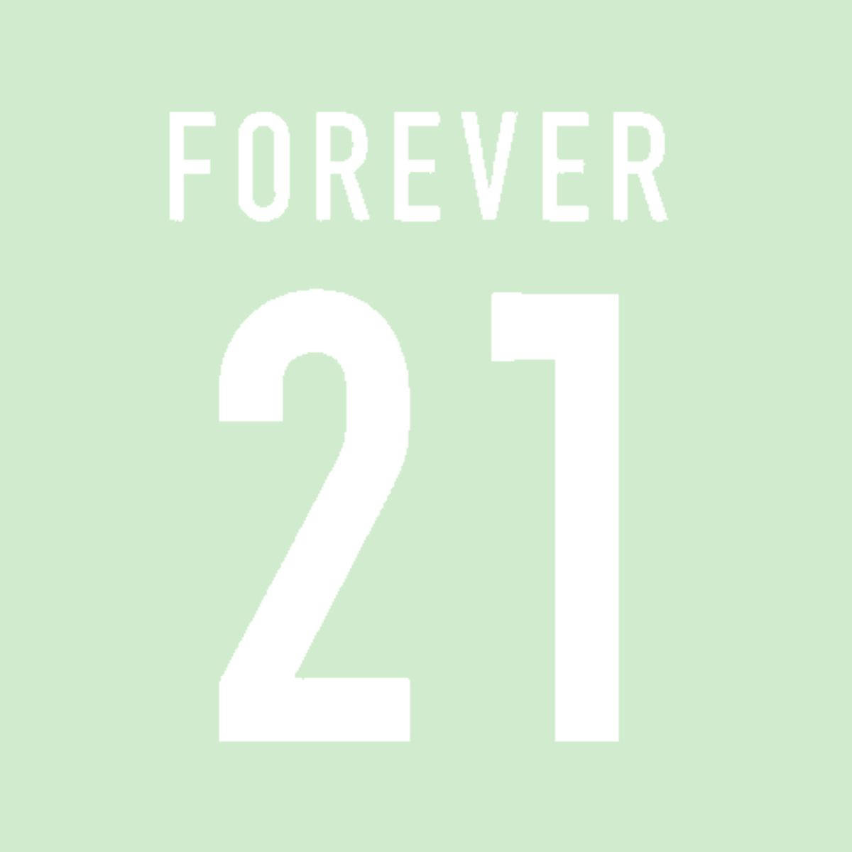 Forever 21 Mint Green Background