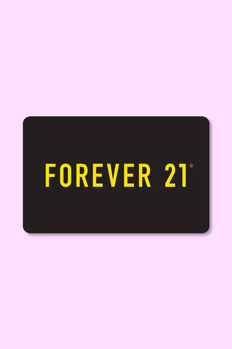 Forever 21 Purple And Black Icon Background