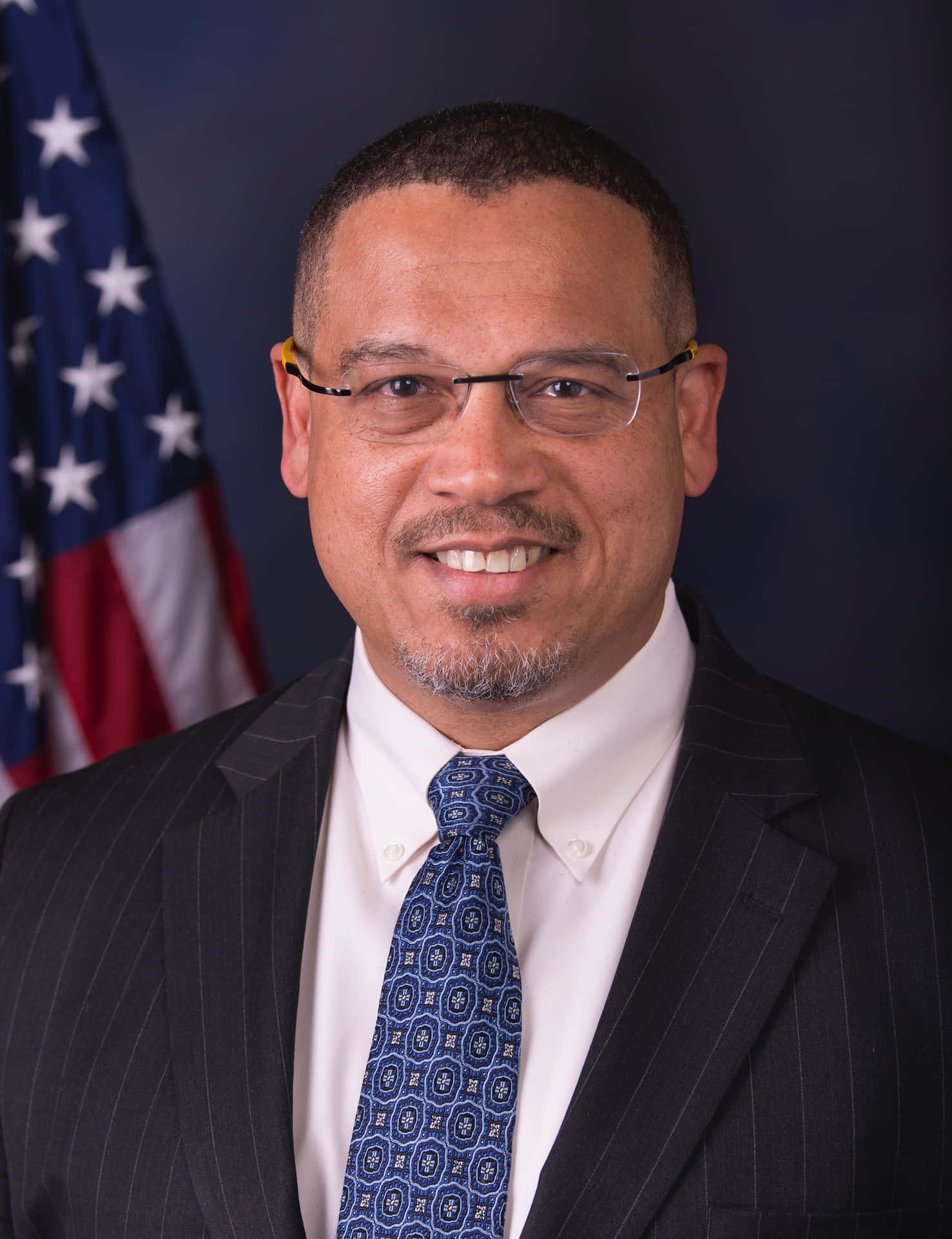 Formal Picture Of Keith Ellison Background