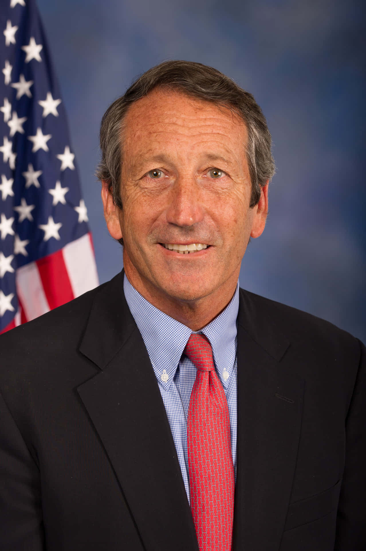 Formal Portrait Mark Sanford Background