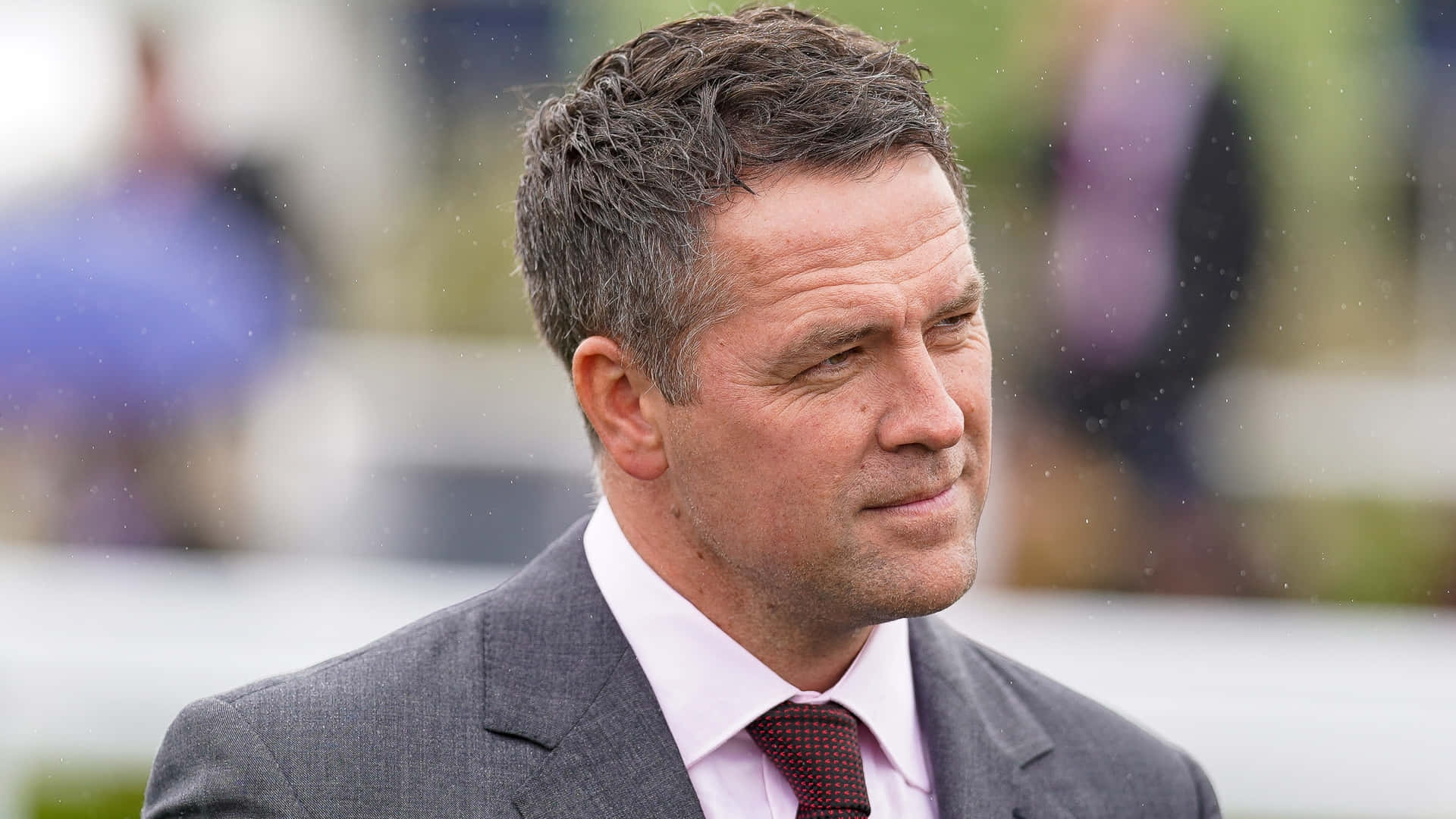 Former Football Player Michael Owen Background