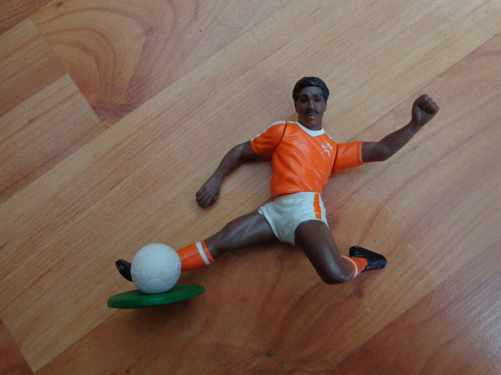 Former Footballer Frank Rijkaard Toy Figure Background