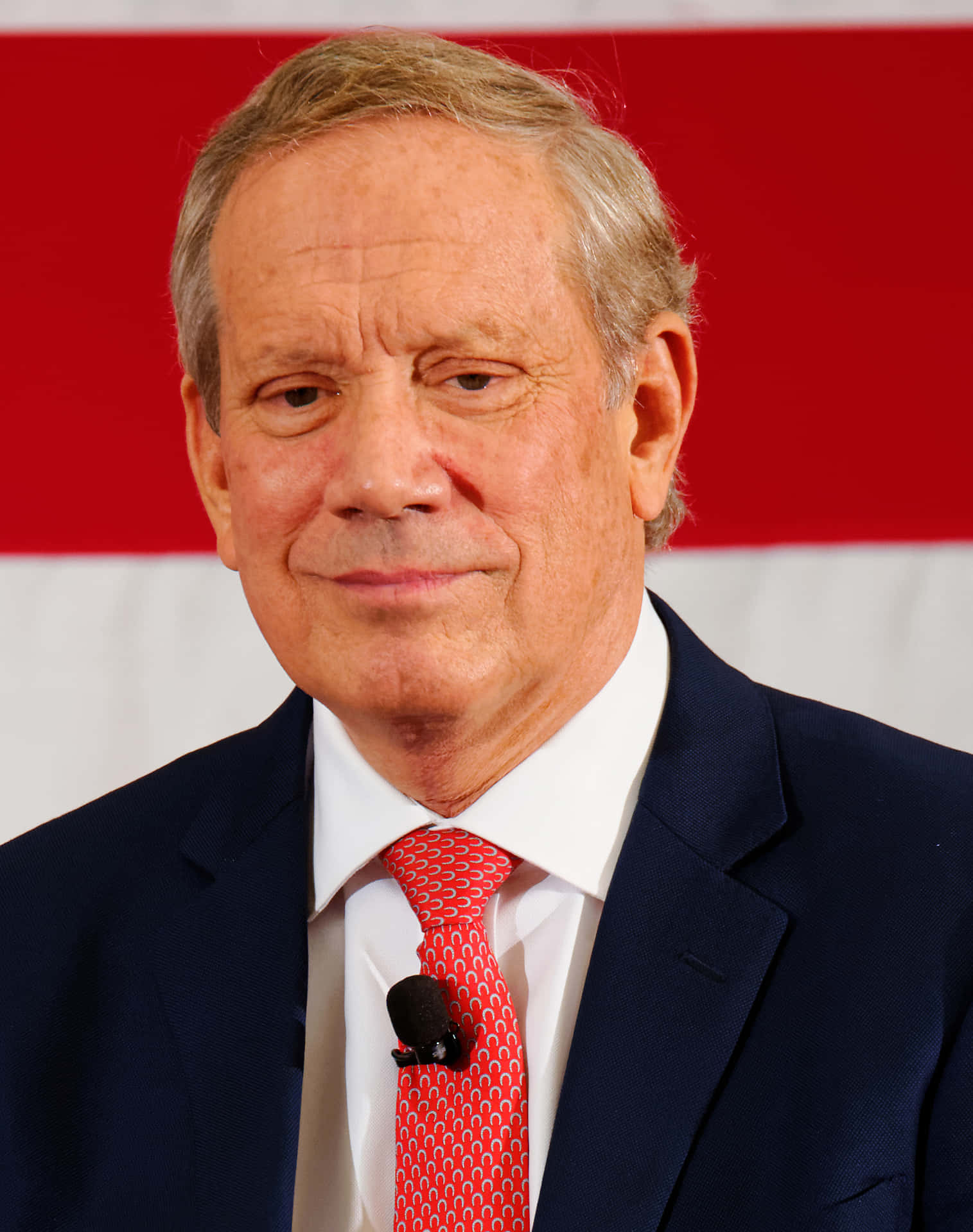 Former Governor George Pataki In A Well-crafted Suit And Tie Background