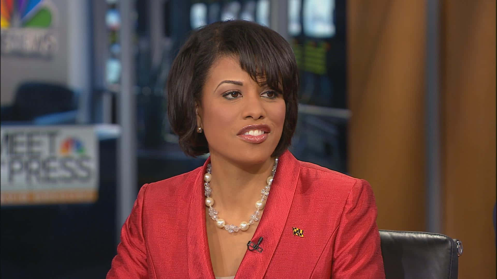 Former Mayor Stephanie Rawlings-blake During An Interview