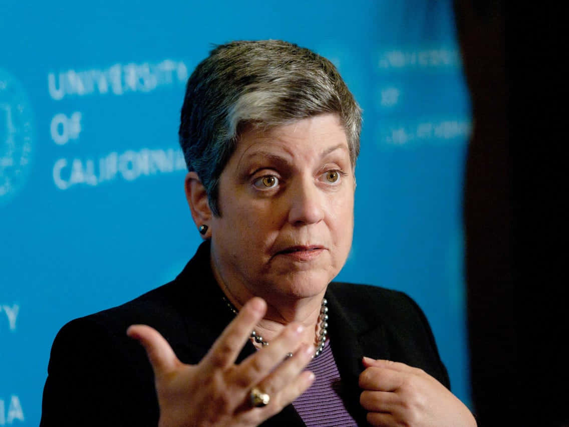 Former Secretary Of Homeland Security Janet Napolitano Background