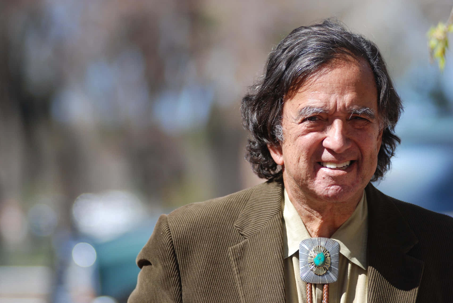 Former U.s. Ambassador Bill Richardson In A Focused Mood Background