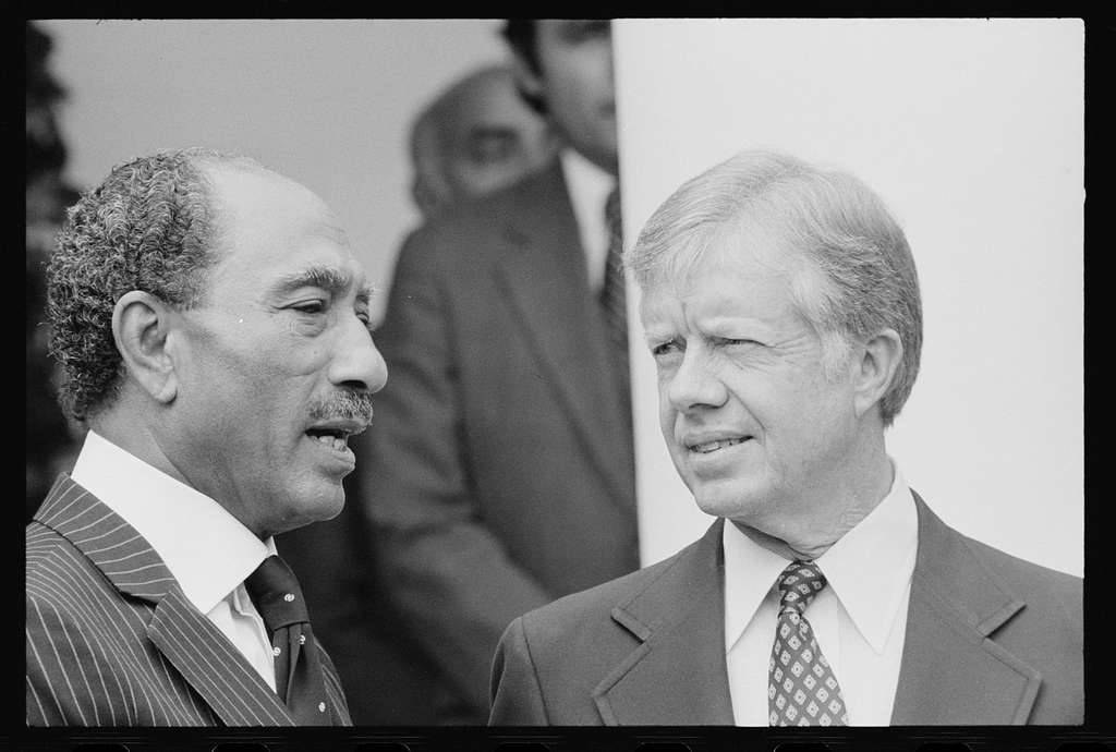 Former U.s. President Jimmy Carter In A Candid Moment