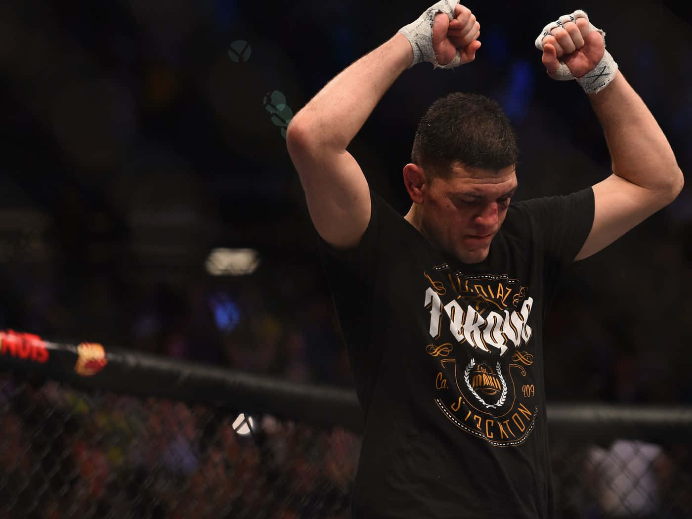 Former Ufc Fighter Nate Diaz's Older Brother Nick Diaz Background