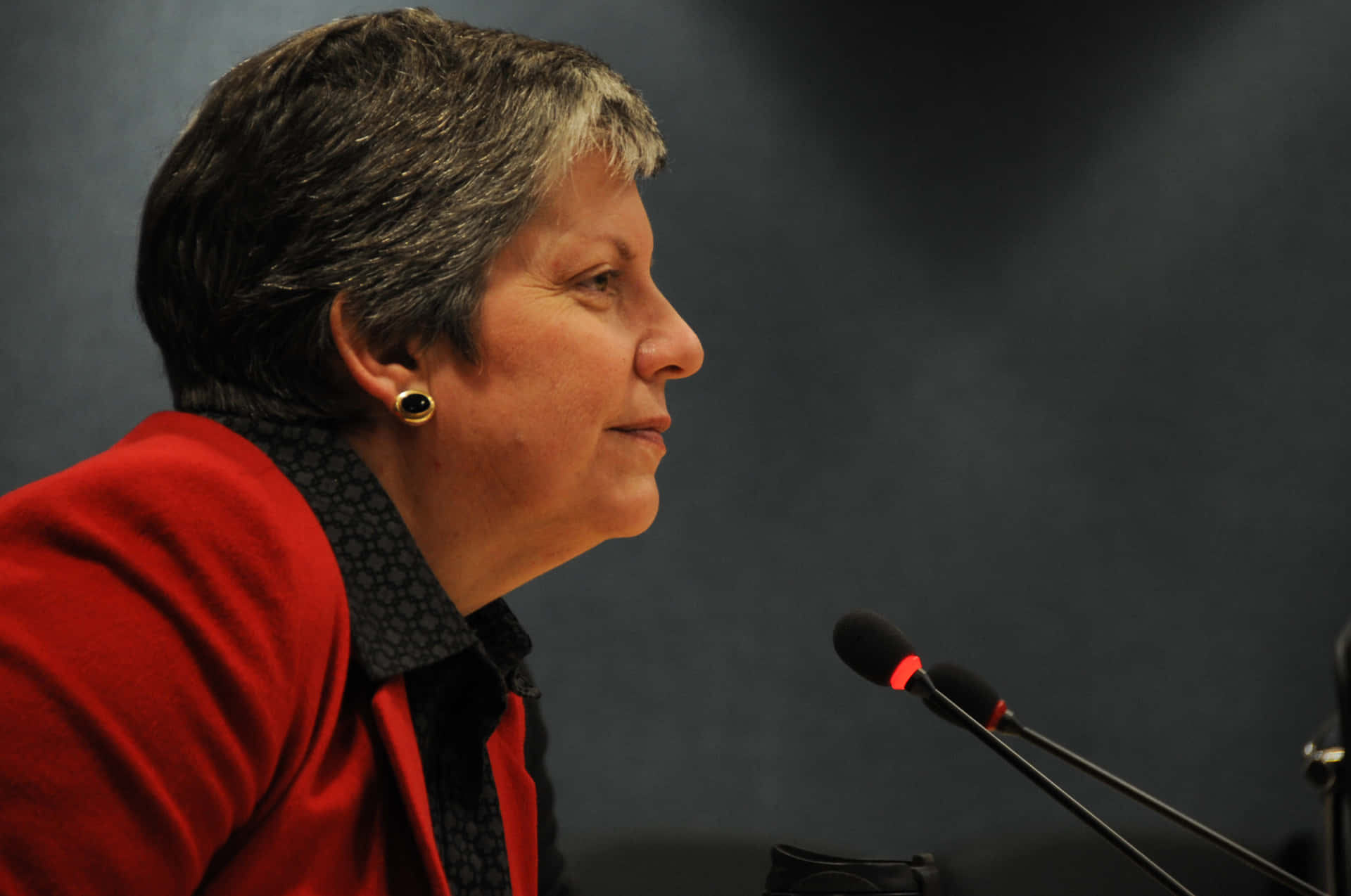 Former United States Secretary Of Homeland Security Janet Napolitano Background