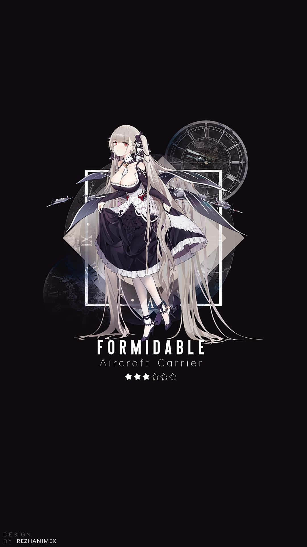 Formidable Anime Aircraft Carrier Art Background