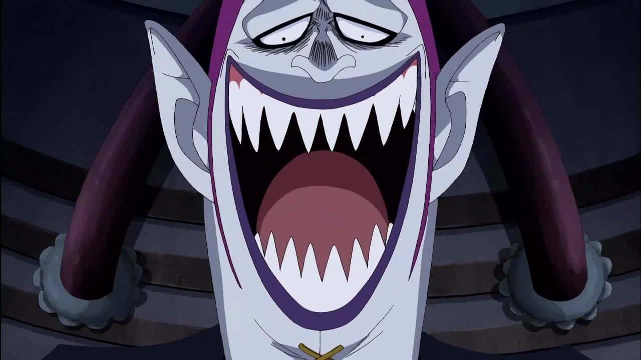 Formidable Gecko Moria - One Piece Villain Background