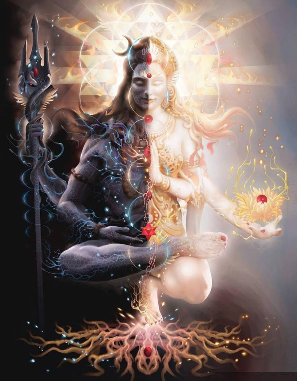 Forms Of Lord Shiva Of Mahakal Hd Background