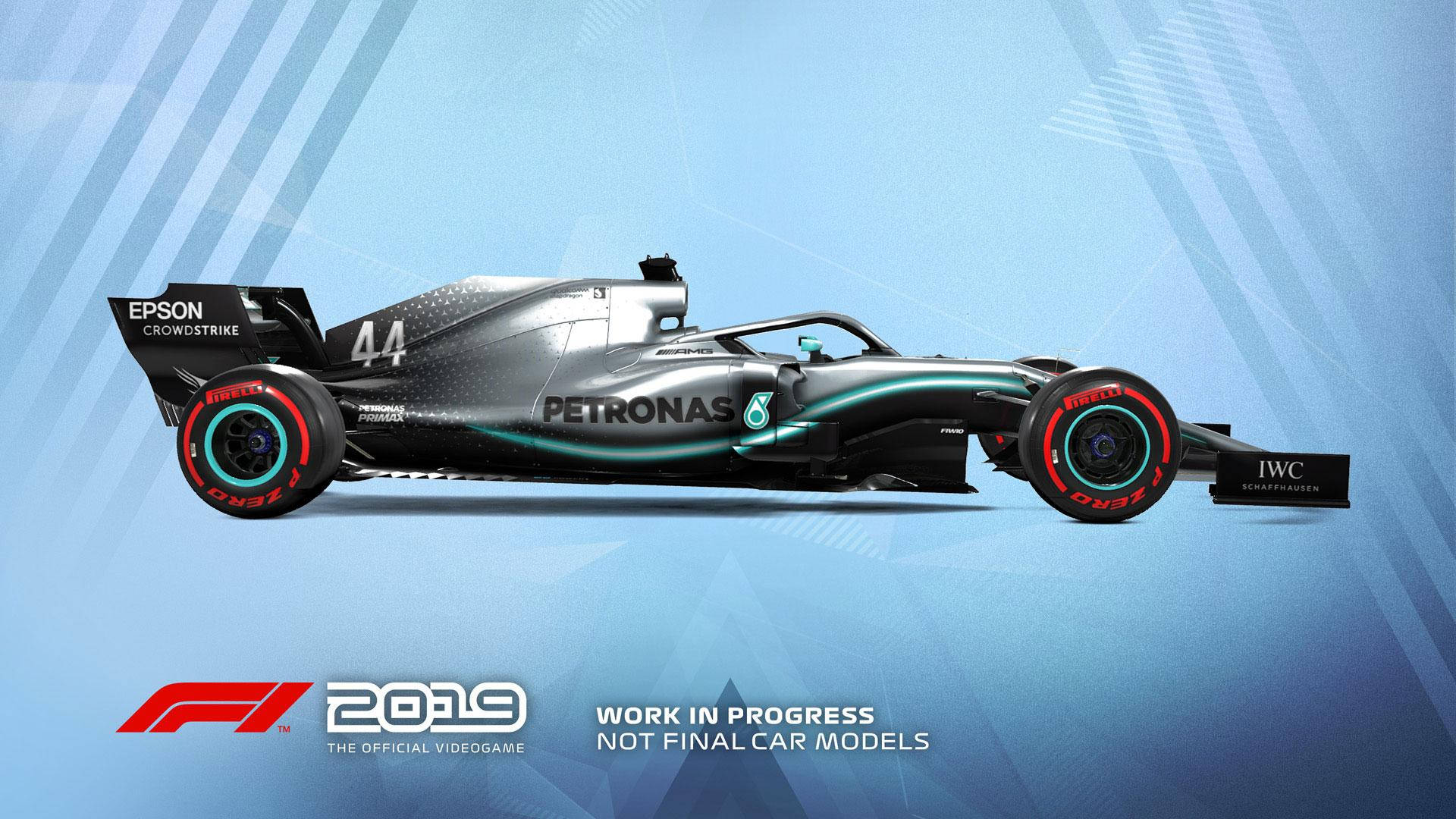 Formula 1 2019 Official Video Game Petronas Car Background