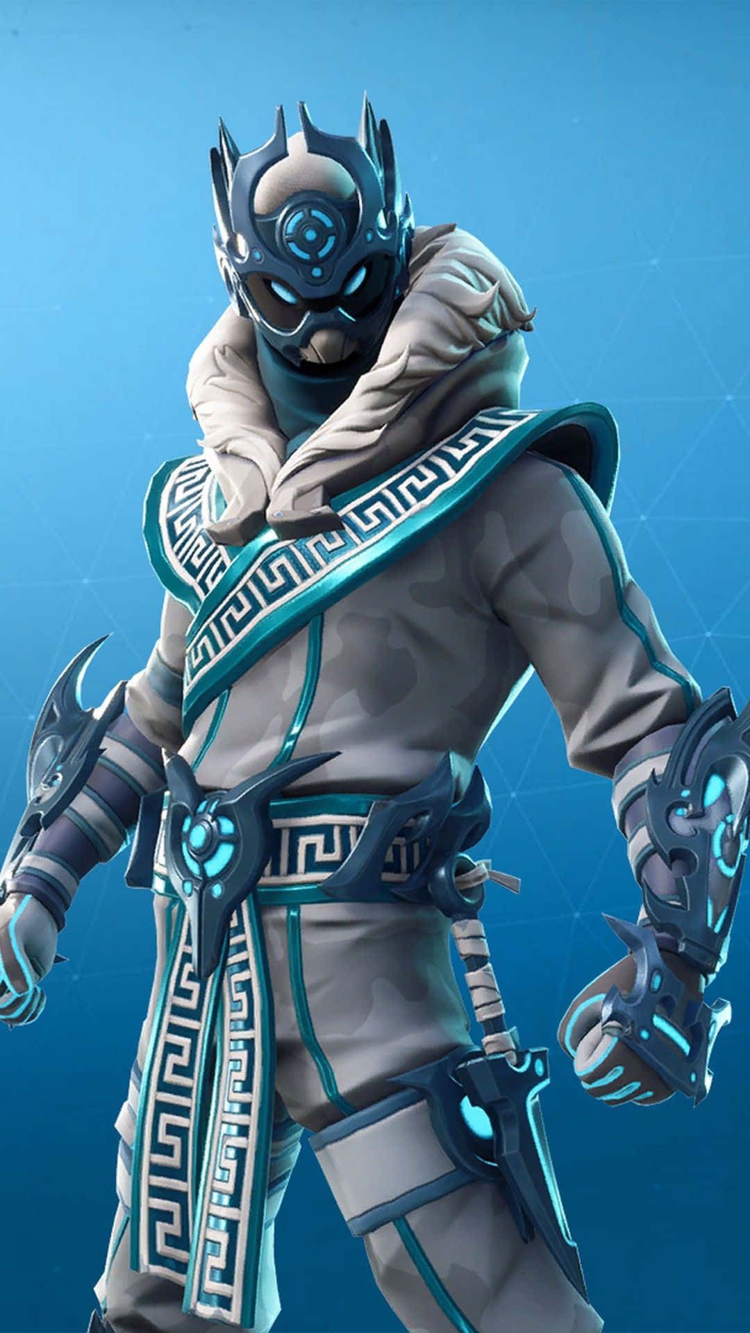 Fornite Character Snowfoot Background