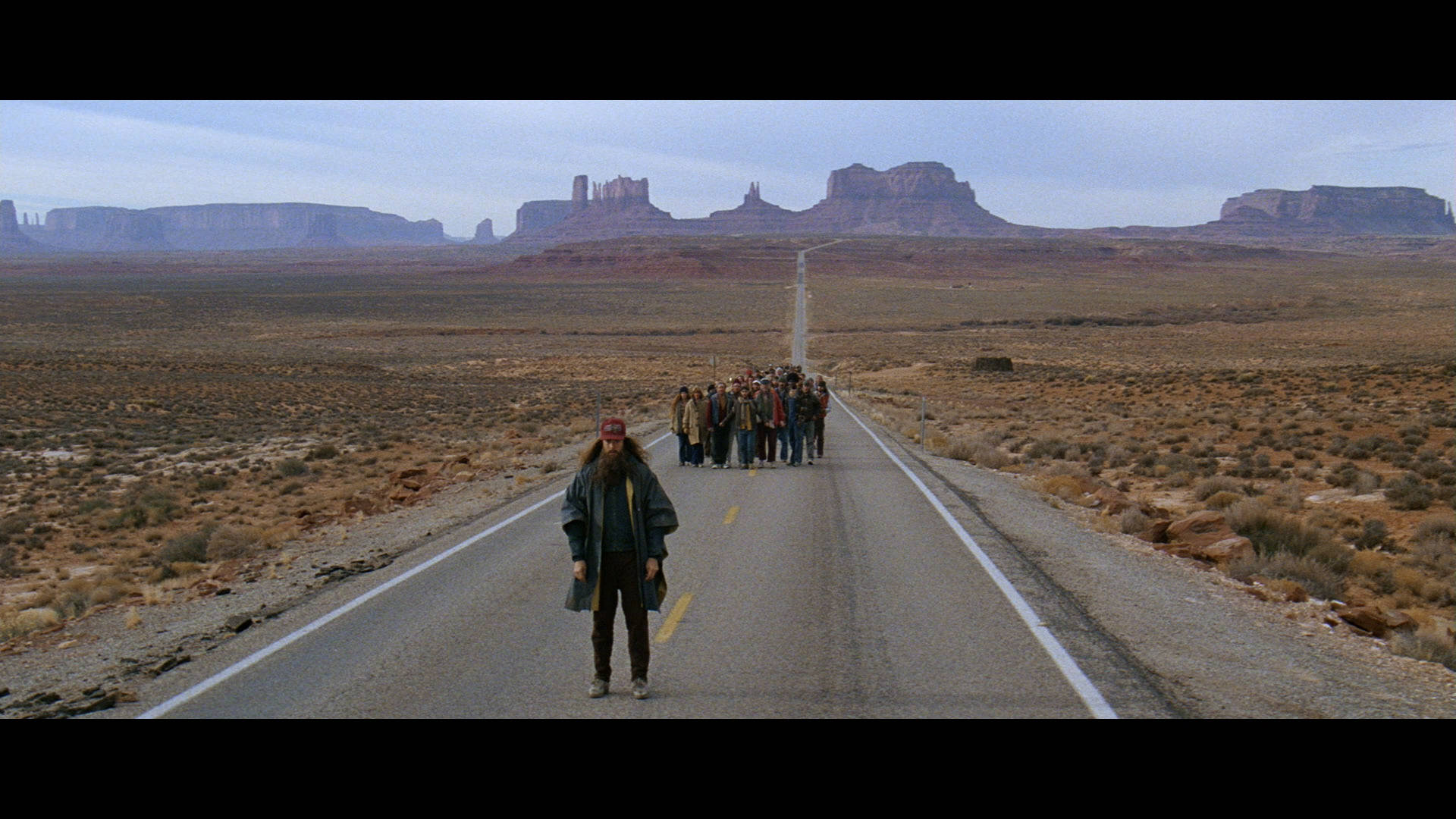 Forrest Gump Walking The Grand Canyon Background