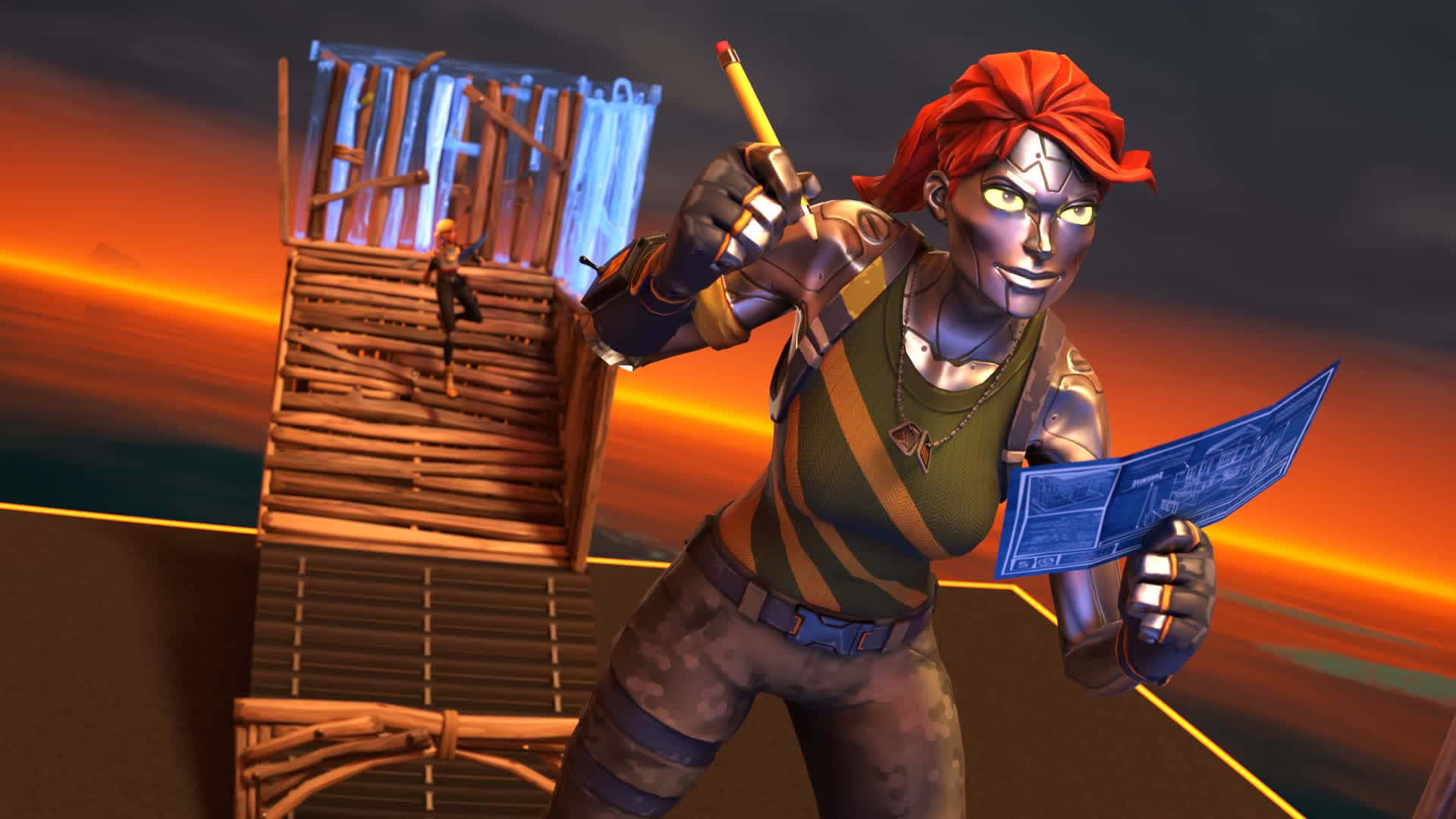 Fortnite Animated Character Blueprint Background