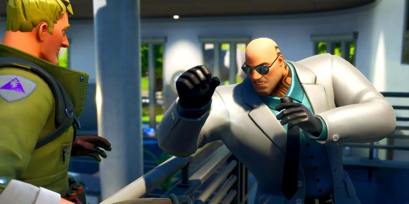 Fortnite Animated Characters Dialogue Background
