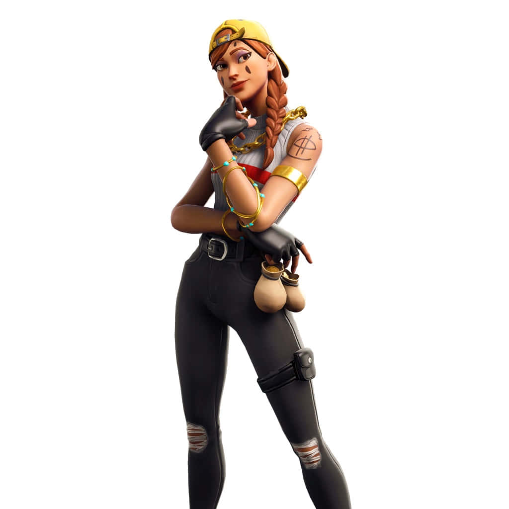 Fortnite Aura Skin Cool Outfit Battle Royale