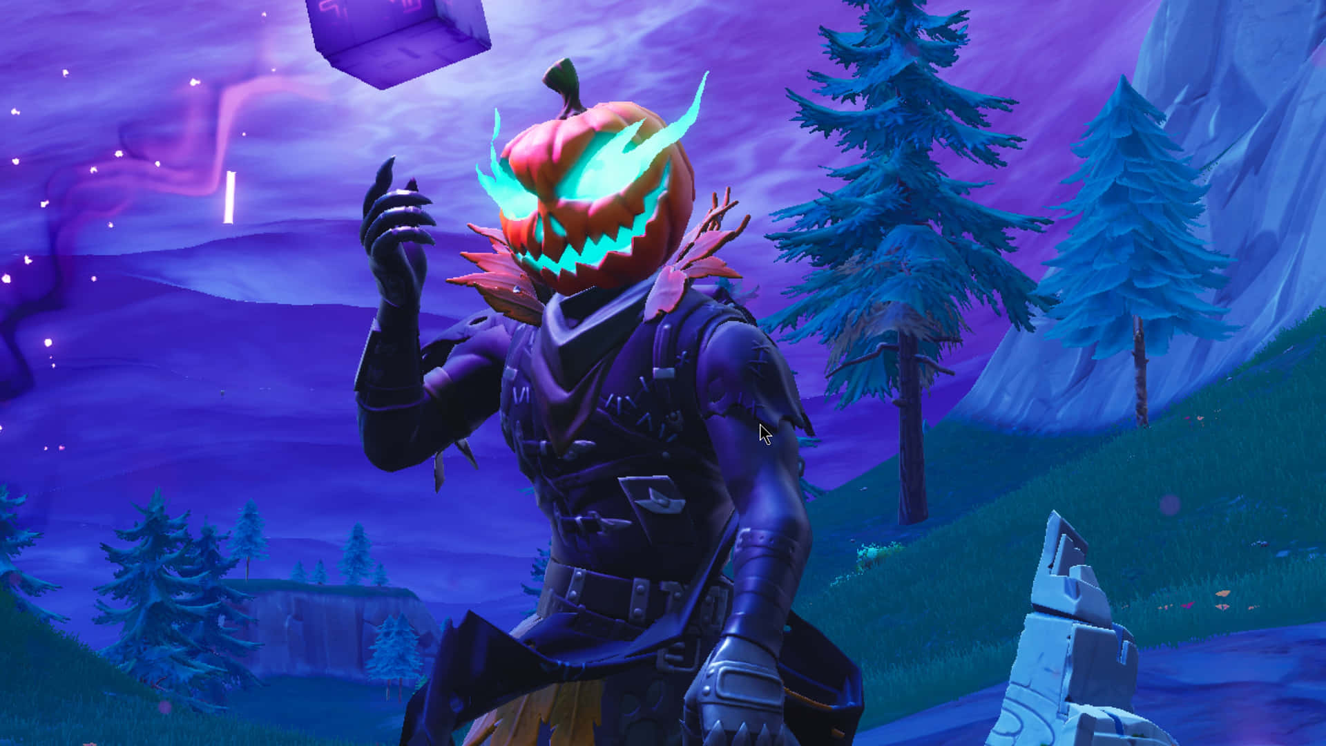 Fortnite Battle Royale Hallow Head 4k Background