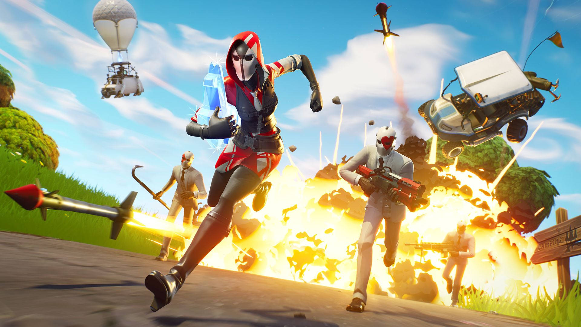 Fortnite Battle Royale In High Definition Background